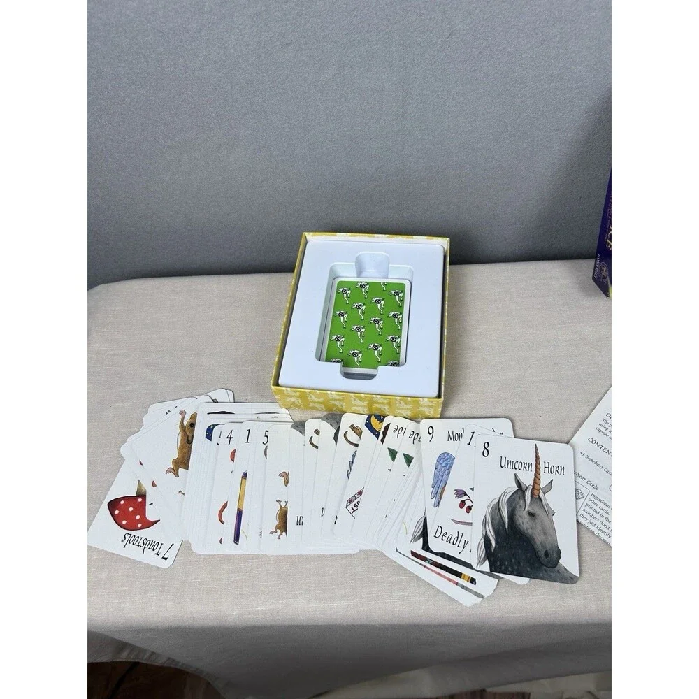 Frog Juice Card Game 1997 Gamewright Spells & Concoctions Family Travel Game